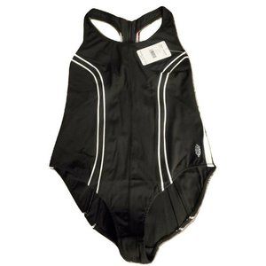 Free People Women's Black Delta Active Bodysuit